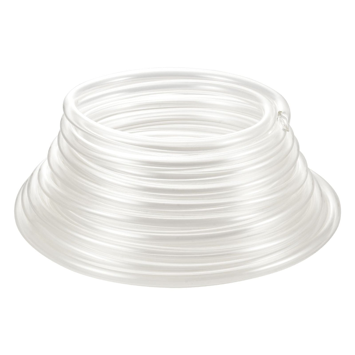 Clear Vinyl Tubing, 3/8" ID x 1/2" OD, 50FT Plastic PVC Tubing, Flexible and Cuttable Clear Hose, 1/16 in Wall Thickness, High-strength PVC Material for Aquarium Irrigation Swimming Pool Lab