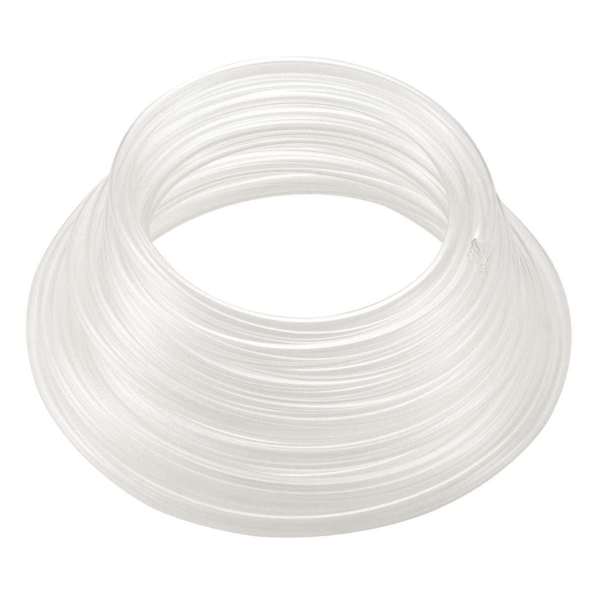 Clear Vinyl Tubing, 3/8" ID x 1/2" OD, 50FT Plastic PVC Tubing, Flexible and Cuttable Clear Hose, 1/16 in Wall Thickness, High-strength PVC Material for Aquarium Irrigation Swimming Pool Lab