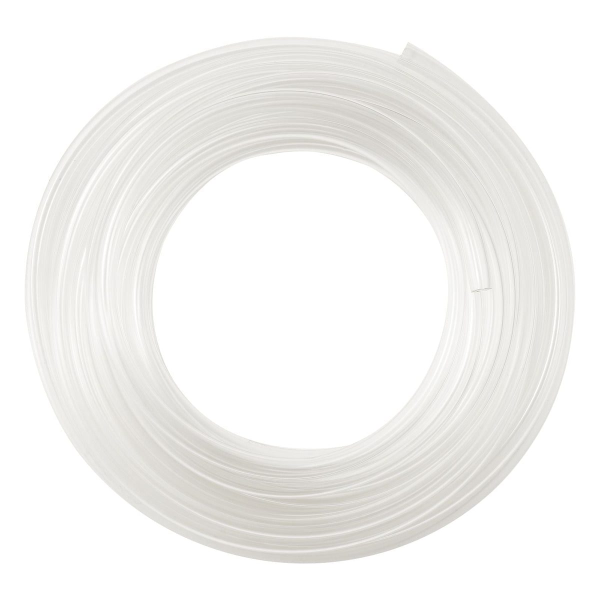 Clear Vinyl Tubing, 3/8" ID x 1/2" OD, 50FT Plastic PVC Tubing, Flexible and Cuttable Clear Hose, 1/16 in Wall Thickness, High-strength PVC Material for Aquarium Irrigation Swimming Pool Lab