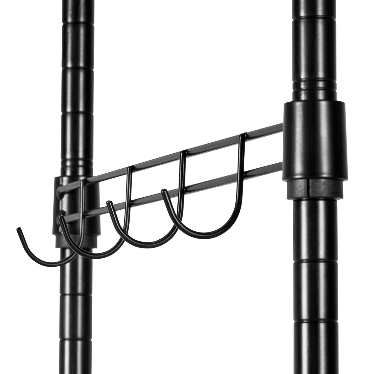 Clothing Garment Rack, Heavy Duty Clothes Rack, Freestanding Clothes Racks with Steel Frame, 800 lbs Load Capacity Closet Wardrobe with Storage Shelves for Bedroom, Clothing Store, Hallway