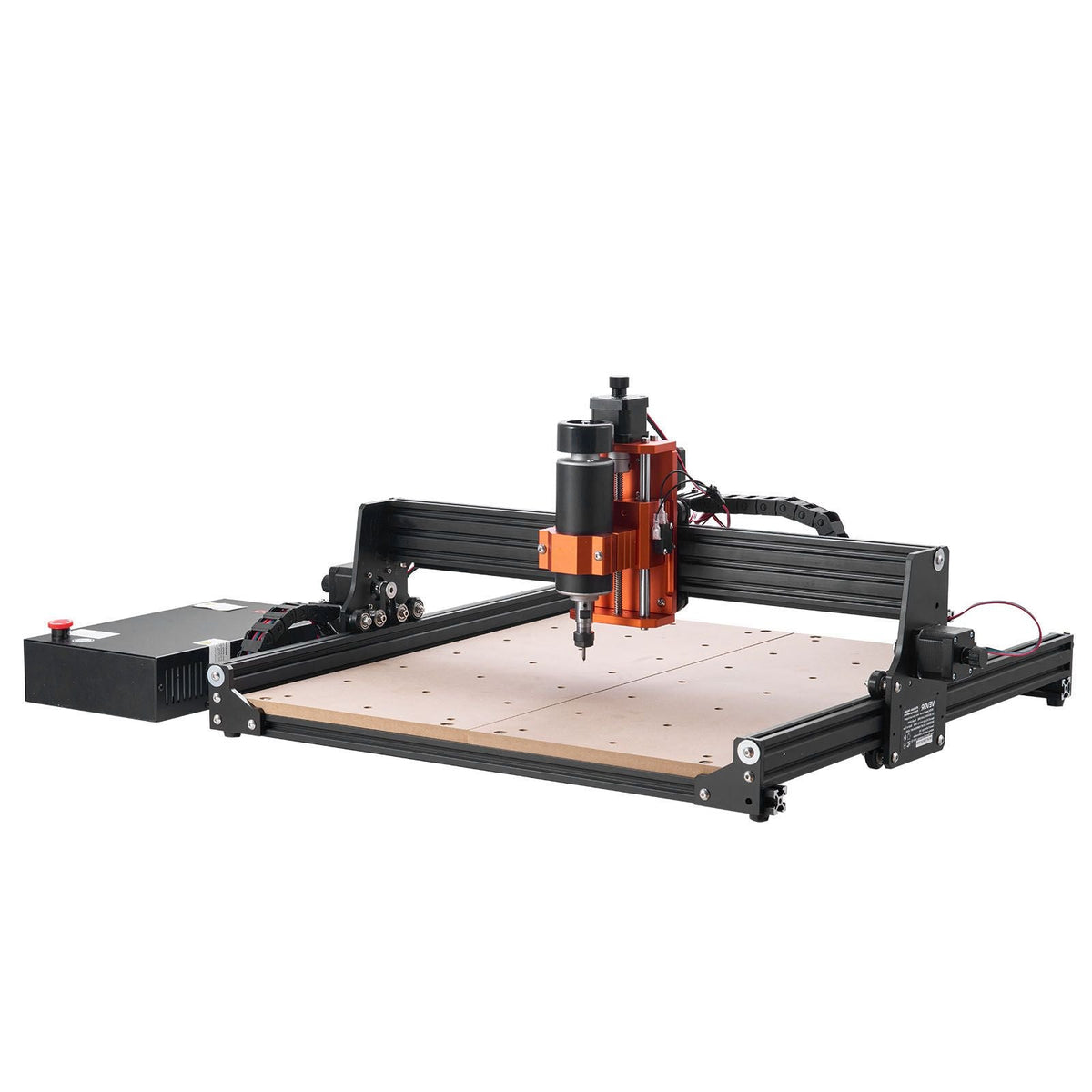 CNC Router Machine, 300W Spindle, 3-Axis Wood Engraving Milling Machine, with 15.75 x 15.75 x 2.36 in Working Area, Offline Controller, Aluminum Alloy Structure, for Wood Acrylic Carving Cutting