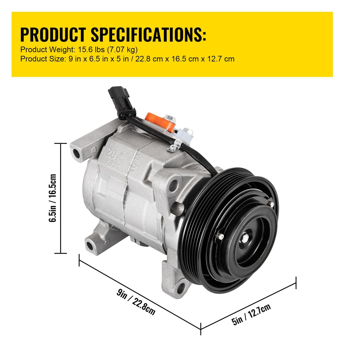 CO 29001C 5005440AA 4710522 0610043 Universal Air Conditioner AC Compressor for Grand Caravan Town & Country A/C Compressor 471-0522 77374 78374 97343 98343