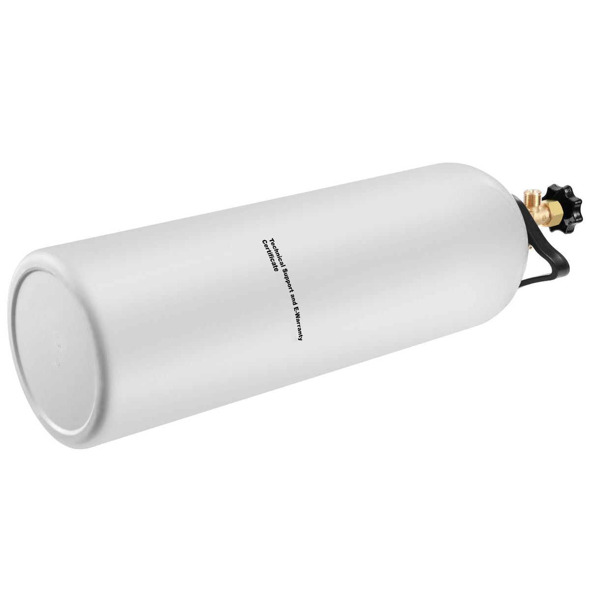 CO2 Tank, 20 lbs New Aluminum Alloy Cylinder, CO2 Air Tank with Spray Coating, CGA320 Valve, Handle & Adjustable Pressure, DOT & TC Approved Cylinder for Draft Beer Dispensing and Soda Maker