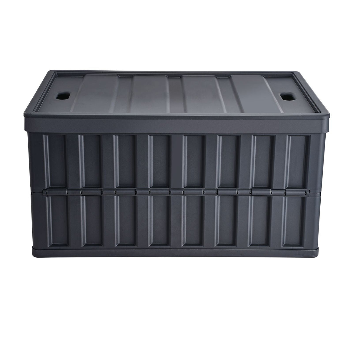 Collapsible Storage Bins with Lids, 65L 3 Packs, Folding Plastic Stackable Utility Crates with Handles, Large Heavy Duty Containers for Clothes, Toys, Books, Snack, Shoes, and Grocery Organizing