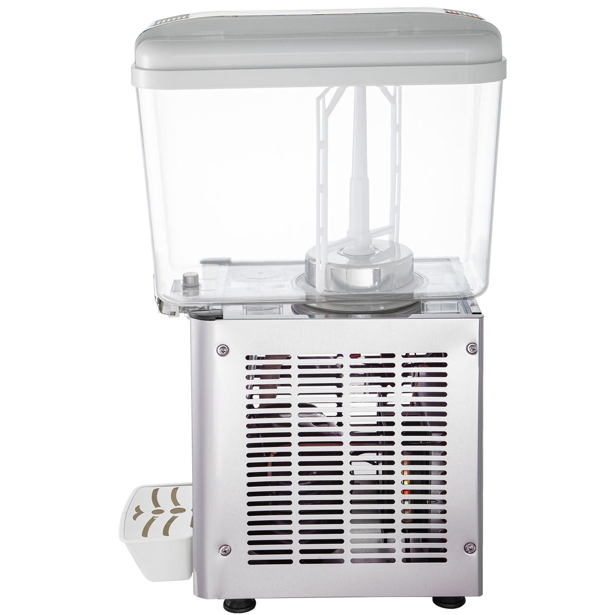 Commercial Beverage Dispenser, 4.8 Gallon 1 Tank Cold Beverage Dispenser, 200W Food Grade Material Stainless Steel Commercial Juice Dispenser With Thermostat Controller for Cold Drink