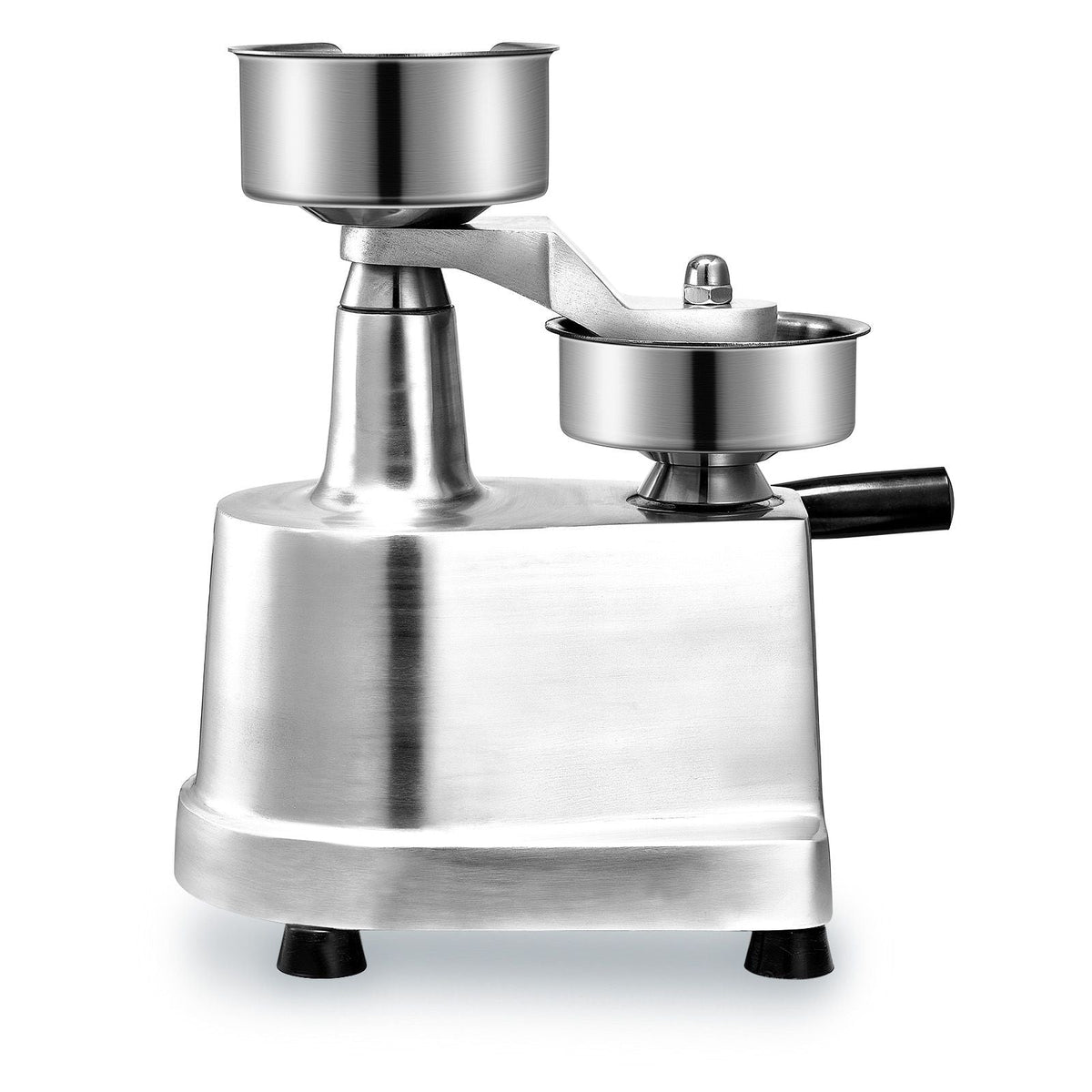Commercial Burger Patty Maker, 130mm/5inch Hamburger Beef Patty Maker, Heavy Duty Food-Grade Stainless Steel Bowl Burger Press Machine, Kitchen Meat Forming Processor with 1000 Pcs Patty Papers