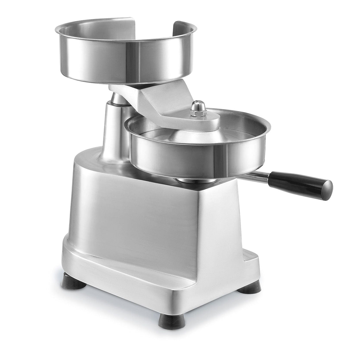 Commercial Burger Patty Maker, 150mm/6inch Hamburger Beef Patty Maker, Heavy Duty Food-Grade Stainless Steel Bowl Burger Press Machine, Kitchen Meat Forming Processor with 1000 Pcs Patty Papers