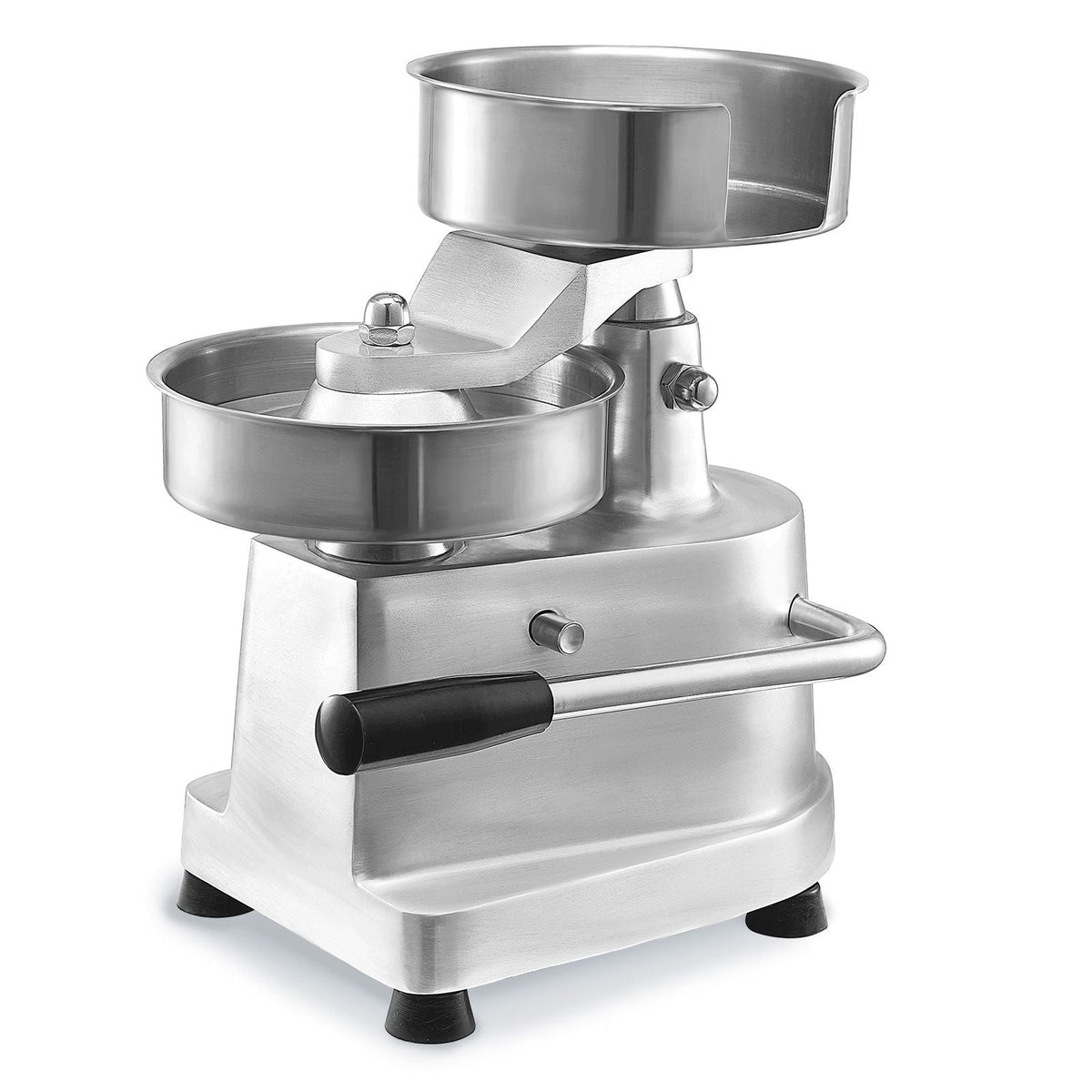 Commercial Burger Patty Maker, 150mm/6inch Hamburger Beef Patty Maker, Heavy Duty Food-Grade Stainless Steel Bowl Burger Press Machine, Kitchen Meat Forming Processor with 1000 Pcs Patty Papers