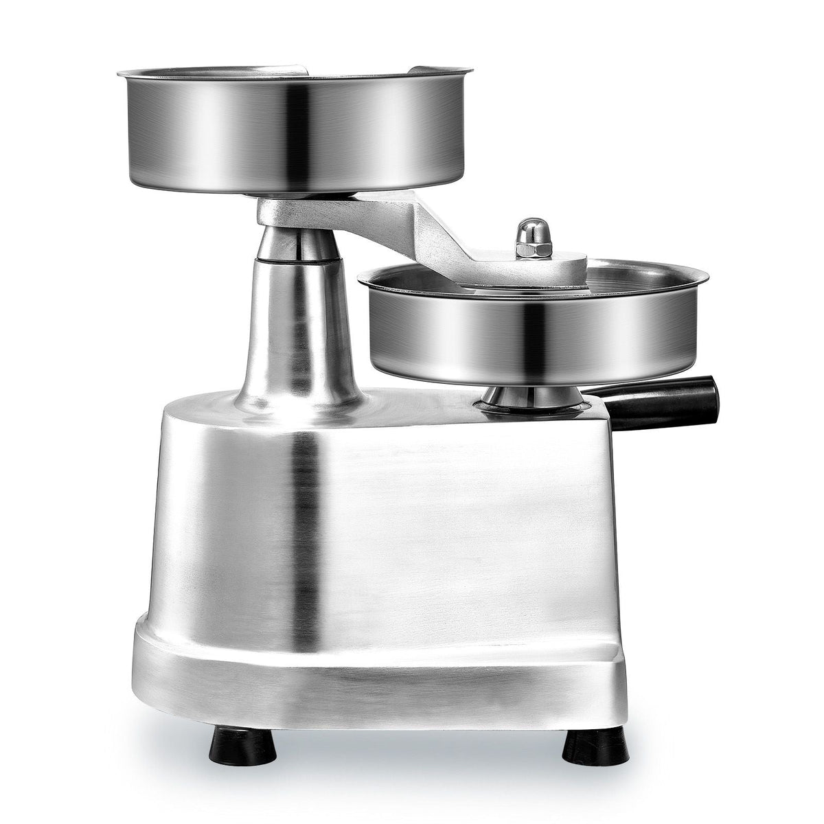Commercial Burger Patty Maker, 150mm/6inch Hamburger Beef Patty Maker, Heavy Duty Food-Grade Stainless Steel Bowl Burger Press Machine, Kitchen Meat Forming Processor with 1000 Pcs Patty Papers