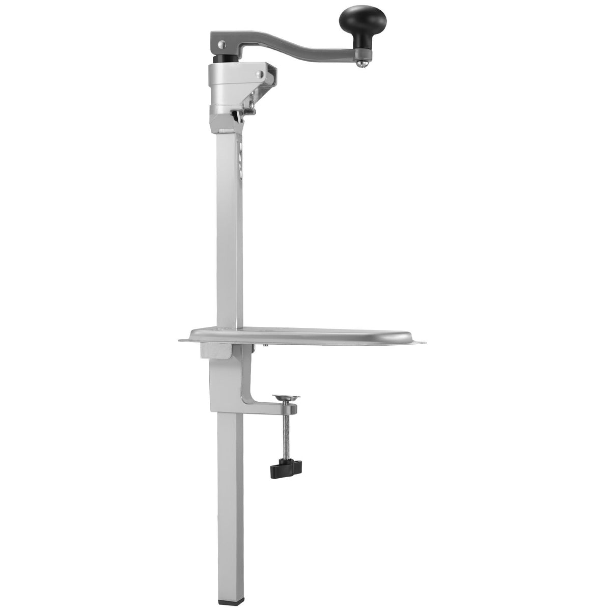 Commercial Can Opener, Heavy-Duty Manual Tabletop Cans Opener for Cans Up to 11.8 in Height, Height-Adjustable Can Openers Fixed with Screws & Table Clamp, for Restaurant, Hotel, and Food Store