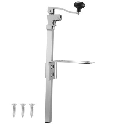 Commercial Can Opener, Heavy-Duty Manual Tabletop Cans Opener for Cans Up to 11.8 in Height, Height-Adjustable Professional Can Openers with Stainless Steel Blade, for Restaurant & Food Store