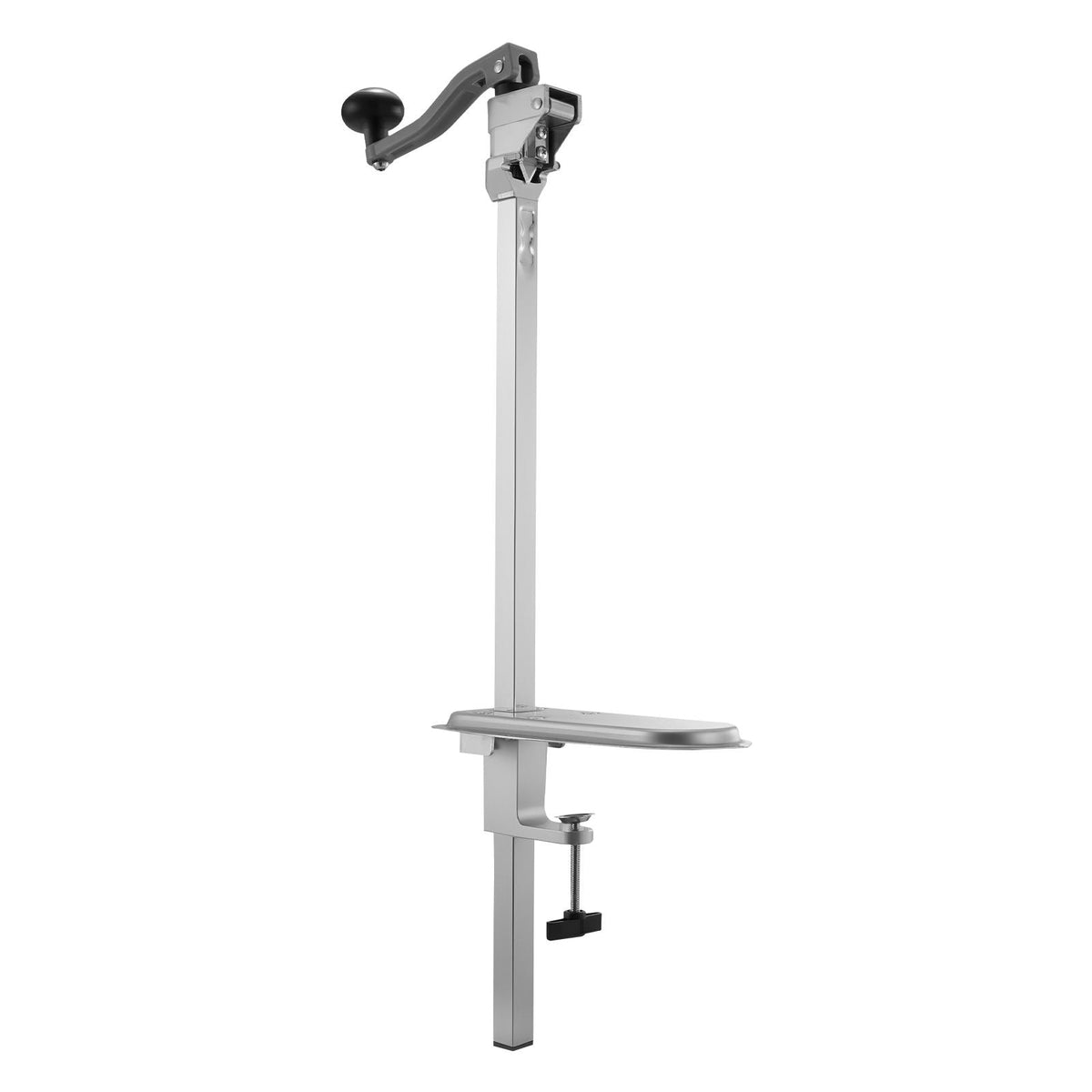 Commercial Can Opener, Heavy-Duty Manual Tabletop Cans Opener for Cans Up to 15.75 in Height, Height-Adjustable Can Openers Fixed with Screws & Table Clamp, for Restaurant, Hotel, and Food Store