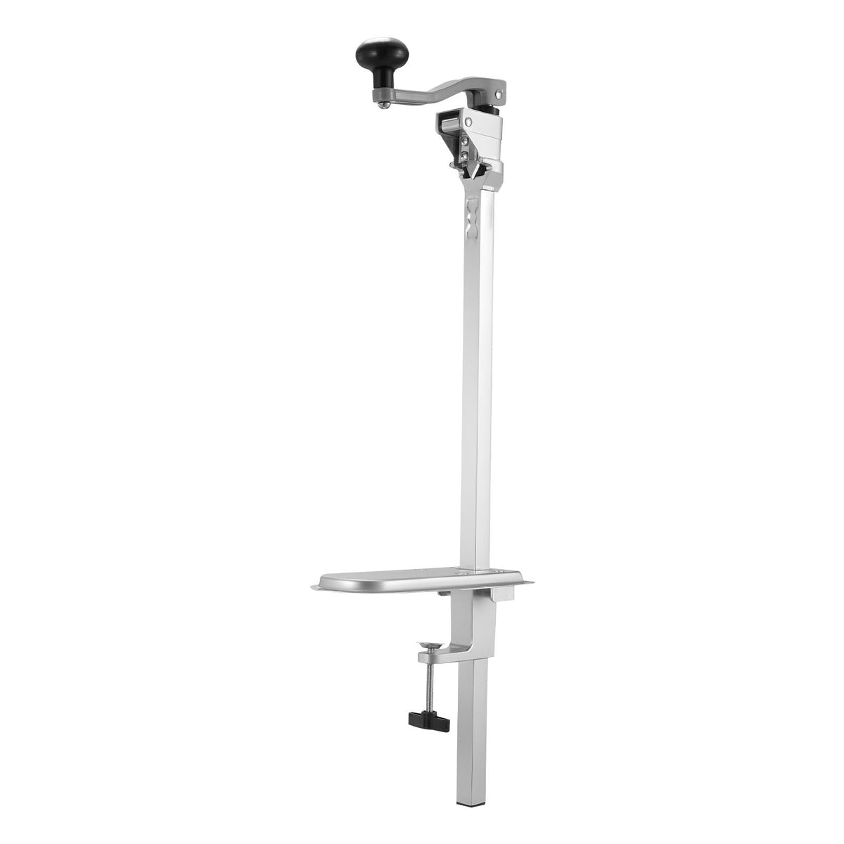 Commercial Can Opener, Heavy-Duty Manual Tabletop Cans Opener for Cans Up to 15.75 in Height, Height-Adjustable Can Openers Fixed with Screws & Table Clamp, for Restaurant, Hotel, and Food Store