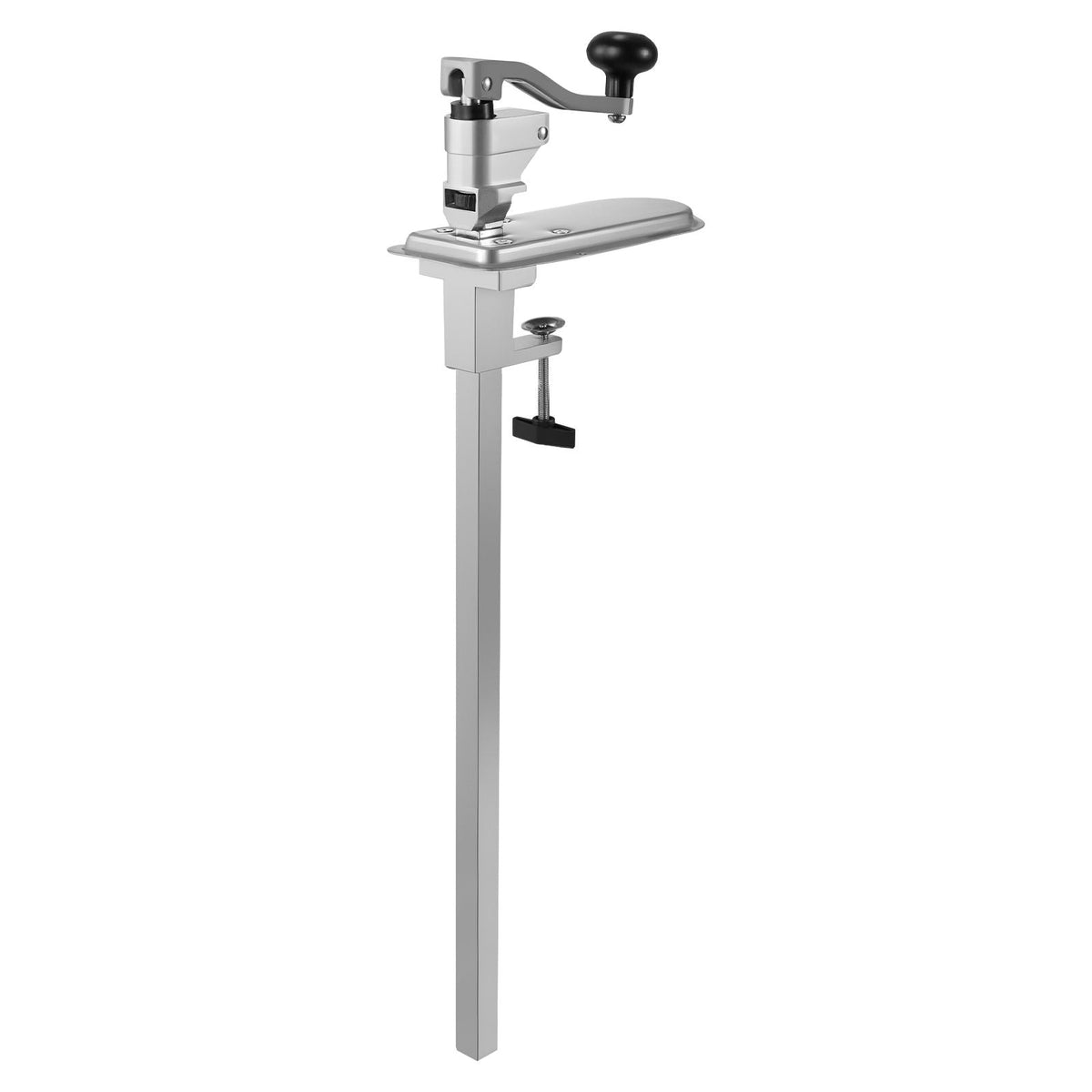 Commercial Can Opener, Heavy-Duty Manual Tabletop Cans Opener for Cans Up to 15.75 in Height, Height-Adjustable Can Openers Fixed with Screws & Table Clamp, for Restaurant, Hotel, and Food Store