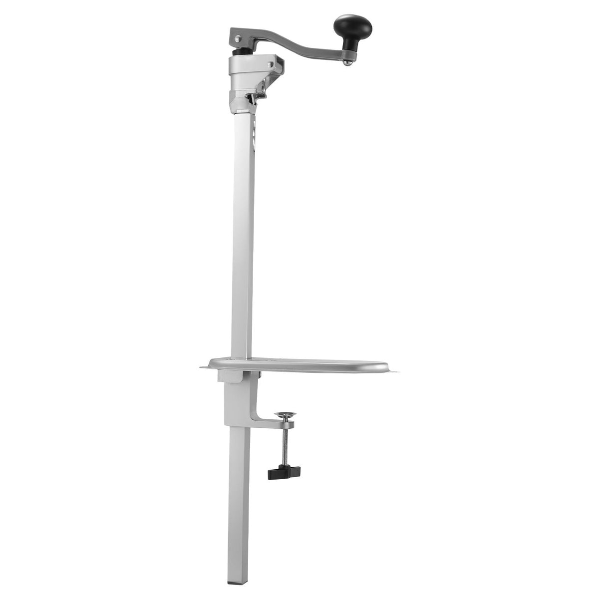 Commercial Can Opener, Heavy-Duty Manual Tabletop Cans Opener for Cans Up to 15.75 in Height, Height-Adjustable Can Openers Fixed with Screws & Table Clamp, for Restaurant, Hotel, and Food Store