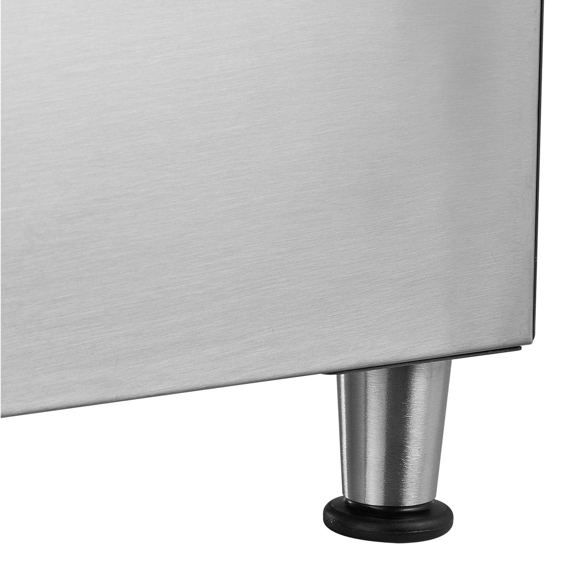 Commercial Deep Fryer, 1750W Electric Countertop Fryer with Basket & Height-Adjustable Feet, 12Qt / 11.5L Stainless Steel Single Oil Fryer, Temp Control, Overheat Protection, for Restaurant Use