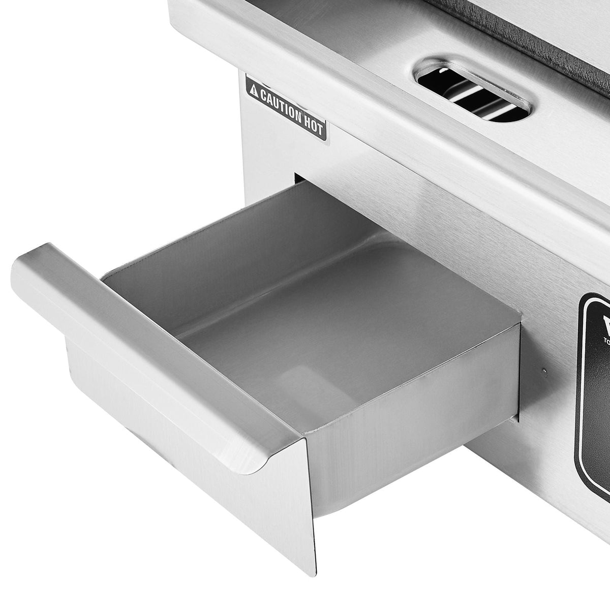 Commercial Electric Griddle, 1700W Countertop Flat Top Grill, 122-572 F Adjustable Temp, 17.72 x 11.81 x 0.39in Stainless Steel Griddle Grill with 2 Shovels and 2 Brushes for Home or Restaurant