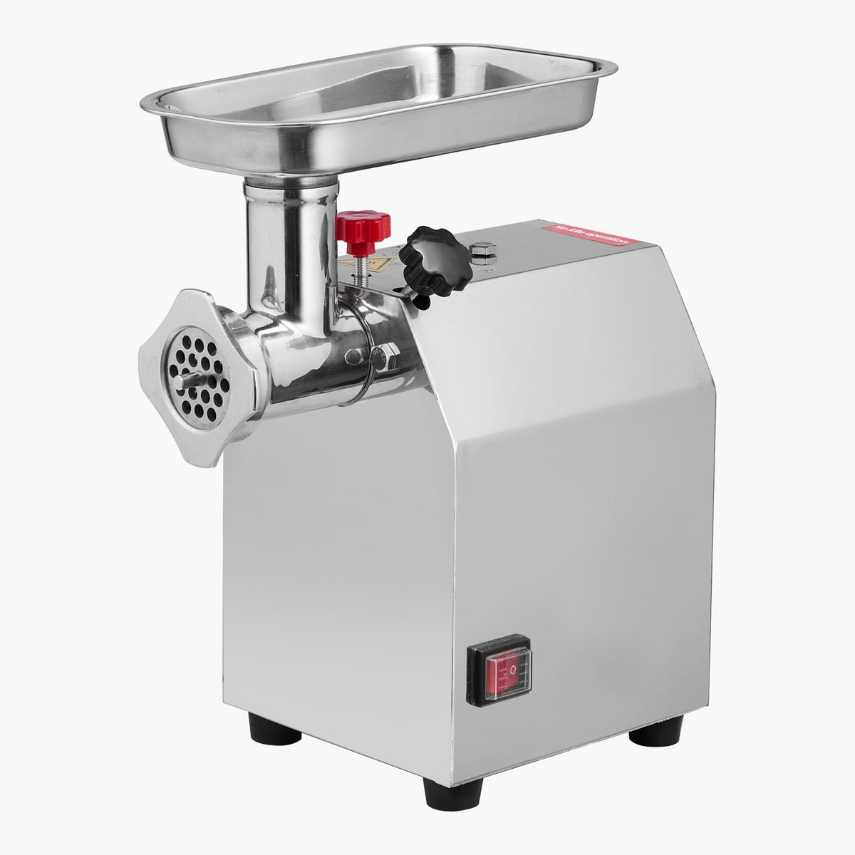 Commercial Electric Meat Grinder, 5 lbs/min Capacity, #8 Industrial Meat Mincer with 2 Stainless Steel Blades, 2 Grinding Plates, 600W Heavy-Duty Sausage Maker Stuffer, for Kitchen, Restaurant