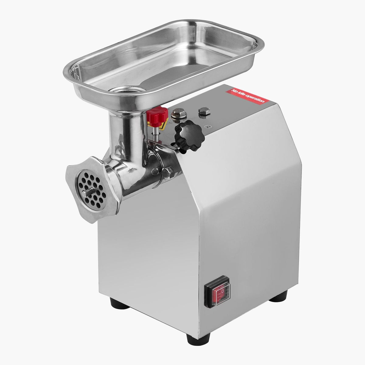 Commercial Electric Meat Grinder, 5 lbs/min Capacity, #8 Industrial Meat Mincer with 2 Stainless Steel Blades, 2 Grinding Plates, 600W Heavy-Duty Sausage Maker Stuffer, for Kitchen, Restaurant