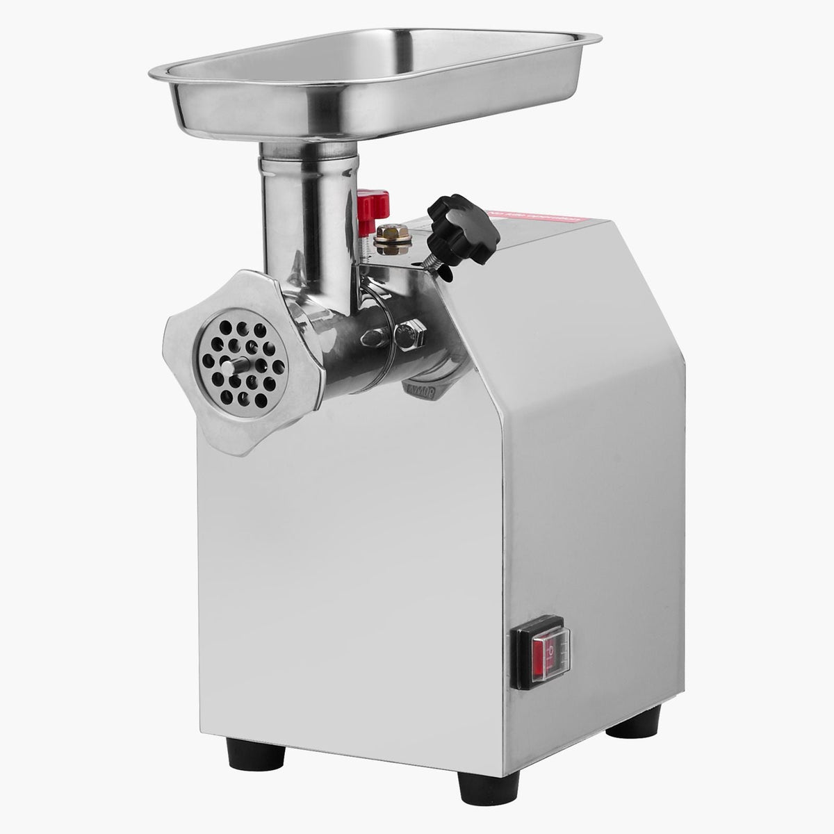 Commercial Electric Meat Grinder, 5 lbs/min Capacity, #8 Industrial Meat Mincer with 2 Stainless Steel Blades, 2 Grinding Plates, 600W Heavy-Duty Sausage Maker Stuffer, for Kitchen, Restaurant