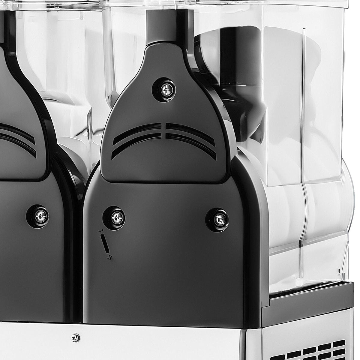 Commercial Frozen Drink Maker, 15Lx3 Triple Tank Slushy Machine, 180 Cups Stainless Steel Margarita Smoothie Frozen Drink Machine, Slushie Maker for Home Party Restaurants Cafe Bars