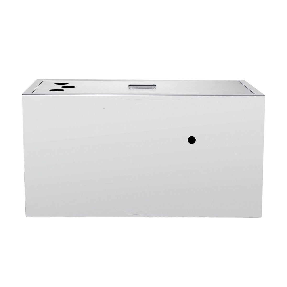 Commercial Grease Trap, 25 LBS Grease Interceptor, Top Inlet Interceptor, Under Sink Stainless Steel Grease Trap, 6.4 GPM Waste Water Oil-water Separator, for Restaurant Canteen Home Kitchen