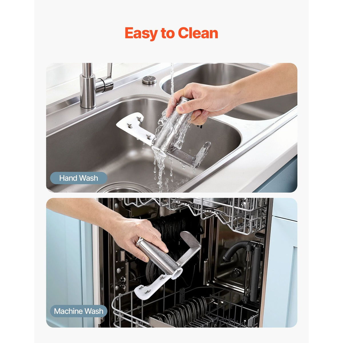 Commercial Hard Ice Cream Machine, 500W 1.32 Gal/Hour, Gelato Hard Serve Ice Cream Maker with 2.8L 304 Stainless Steel Cylinder, Auto Clean LED Panel High Productivity for Snack Bar Restaurants