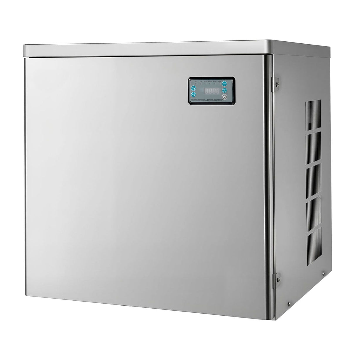 Commercial Ice Maker Machine - Head, 650 Lbs/Day Stainless Steel Ice Machine with Scheduled Ice-Making, Self-Cleaning, Adjustable Thickness, Ideal for Restaurant Bar Cafe Hotel - Head Only
