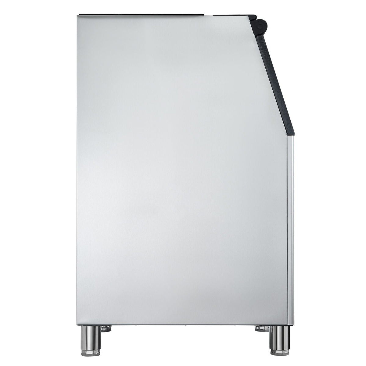 Commercial Ice Maker Storage Bin, 250 LBS Capacity Ice-Bin, Stainless Steel Commercial Ice Storage Bin with Adjustable Anti-slip Rubber Feet, Suitable for Restaurant Hotel and Beverage Shops