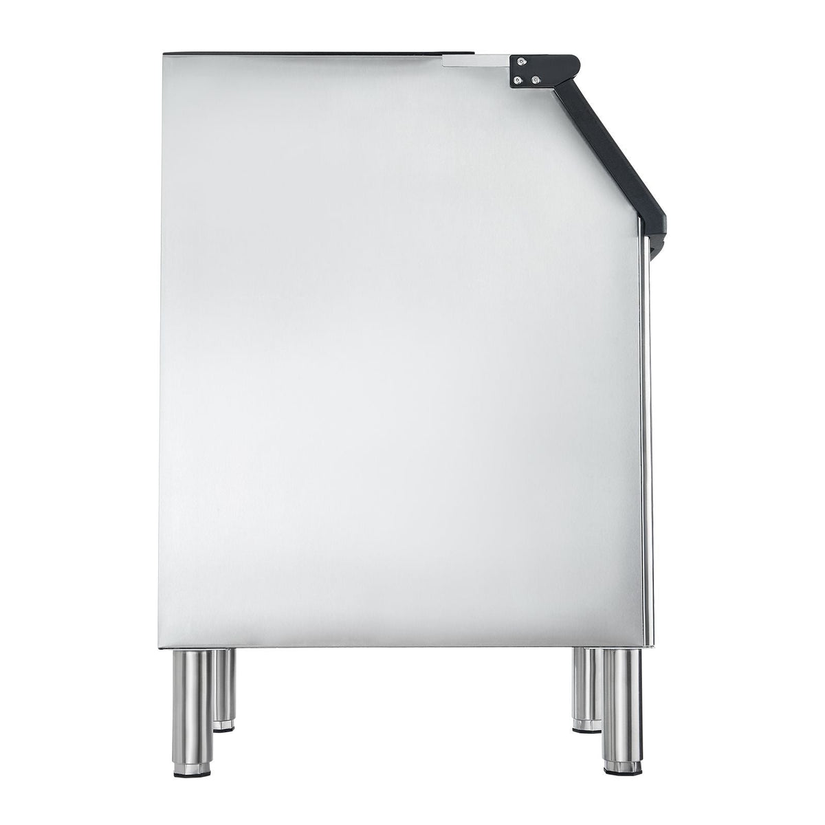 Commercial Ice Maker Storage Bin, 300 LBS Capacity Ice-Bin, Stainless Steel Commercial Ice Storage Bin with Adjustable Anti-slip Rubber Feet, Suitable for Restaurant Hotel and Beverage Shops