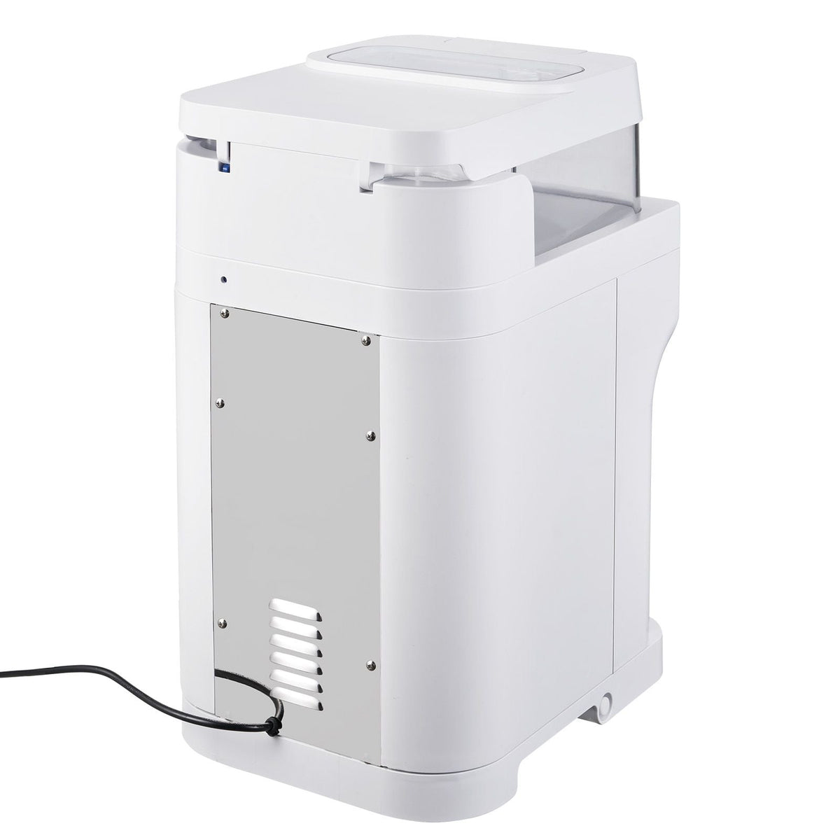 Commercial Ice Shaver Crusher, 220lbs Per Hour Electric Snow Cone Maker with 8L Ice Cube Box, 350W 1500RPM Tabletop Shaved Ice Machine for Parties Events Bar, Home and Commercial Use (White)