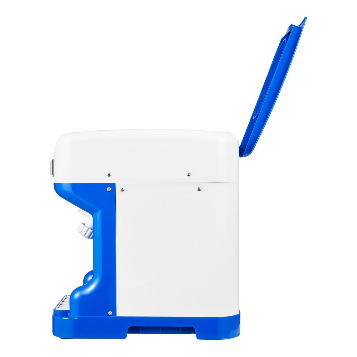 Commercial Ice Shaver Crusher, 286lbs Per Hour Electric Snow Cone Maker with 2L Ice Cube Box, 250W 1500RPM Tabletop Shaved Ice Machine for Parties Home and Commercial Use (Blue)