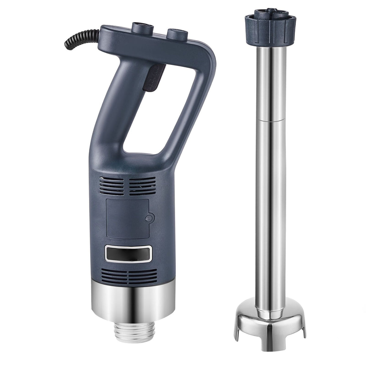 Commercial Immersion Blender, 500W Heavy Duty Hand Mixer, 16 inch Stepless Variable Speed Mixer with Stainless Steel Blade, Multi-Purpose Portable Mixer for Soup, Sauces, Mashed Potatoes, Cream