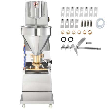 Commercial Meatball Forming Machine, 280 PCs/min Automatic Meatball Maker, 1100W Electric Fish Beef Pork Shrimp Ball Making Tool, Stainless Steel Meatball Former with 18/20/22/26/30/32 mm Models