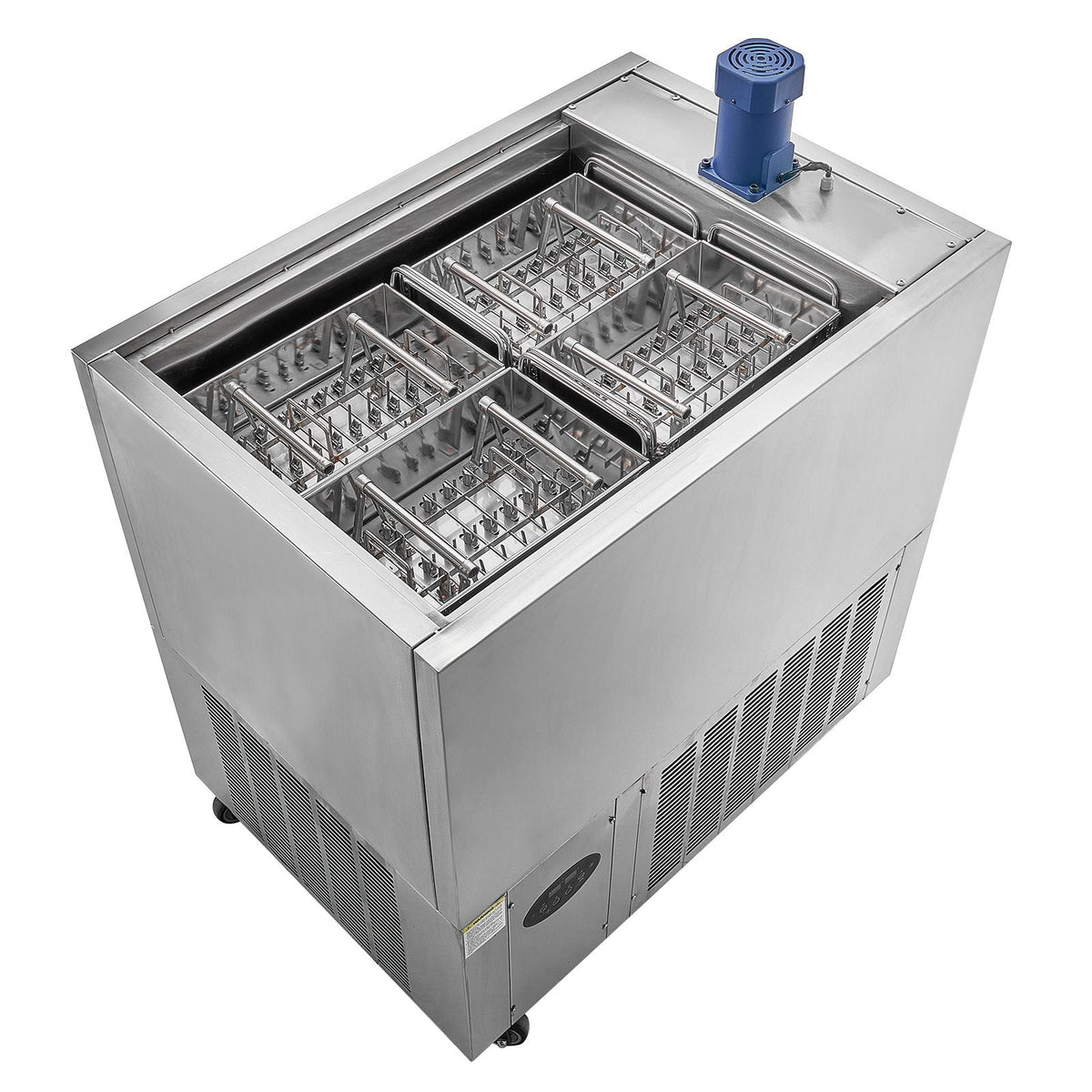 Commercial Popsicle Machine, 4 Mould Set - 120 PCS Ice Pops Making Machine, Stainless Steel Commercial Ice Lolly Maker, Ice Sticks Popsicle Machine for Bar, Cafes, Milktea Store (30PCS / Mould S