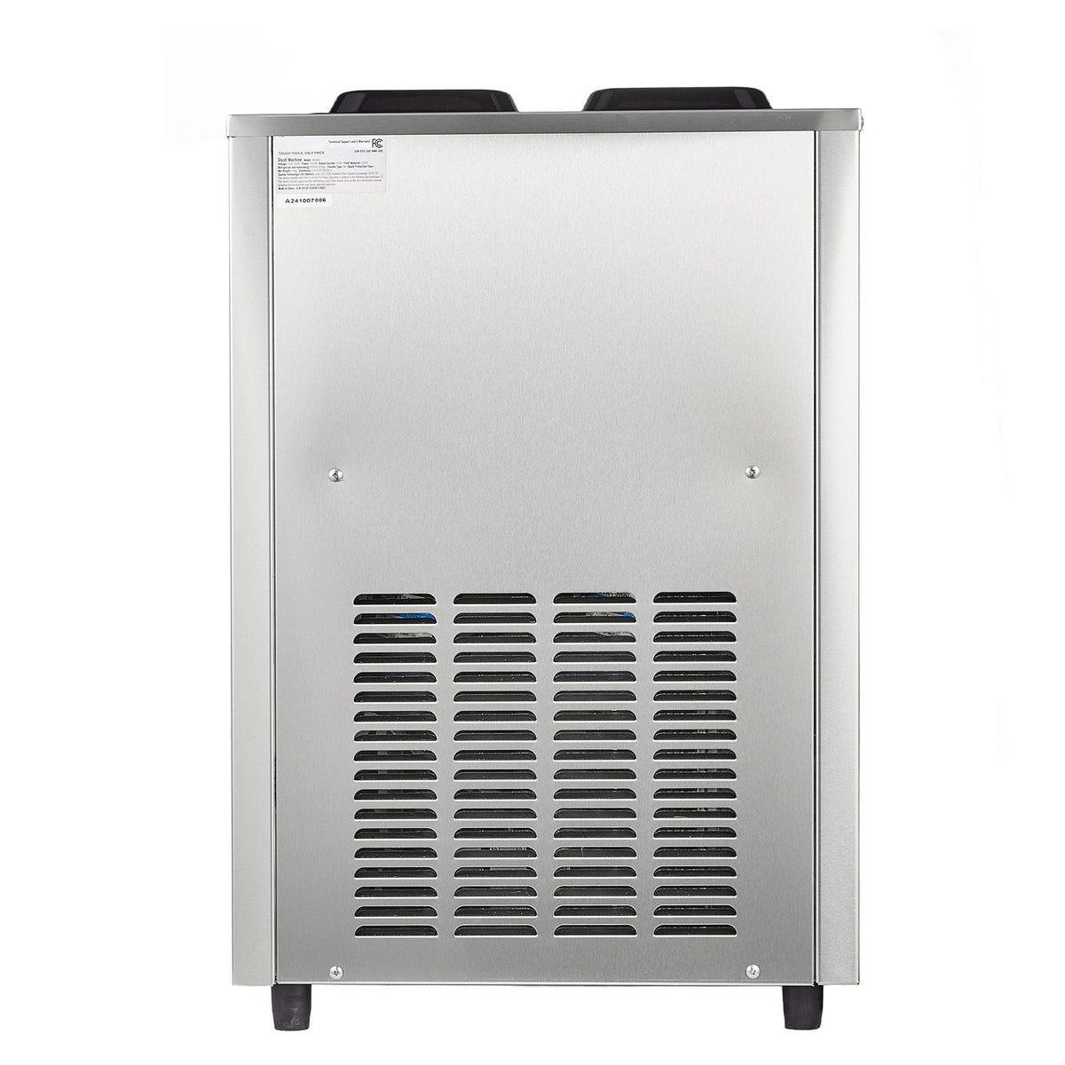 Commercial Slushy Machine, 2 x 12L / 3.17 Gal Double Tanks, Cool and Freeze Modes, Stainless Steel Margarita Smoothie Frozen Drink Maker, Slushie Machine for Party Cafes Restaurants Bars Home