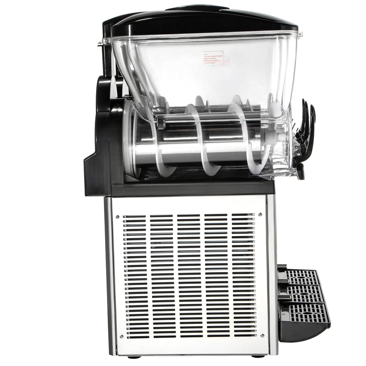 Commercial Slushy Machine, 3x15L Tank Commercial Margarita Maker, 1200W Stainless Steel Frozen Drink Machine, Temperature Adjustment 26.6 Fahrenheit to 28.4 Fahrenheit