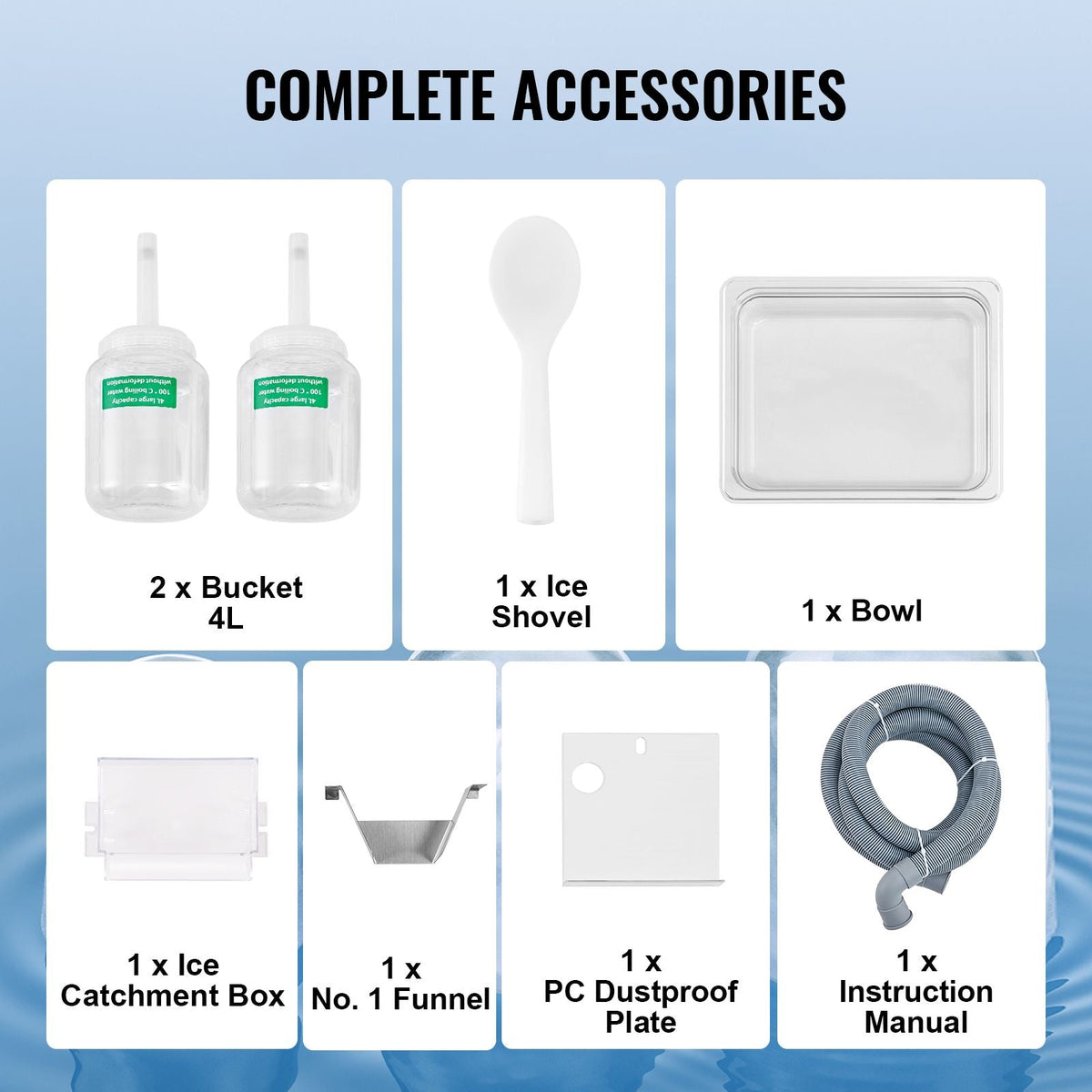 Commercial Snowflake Ice Machine, 507LBS/24H Snowflake Ice Maker, Stainless Steel Ice Shaver Machine, Electric Snow Cone Maker, Air Cooling System for Rapid Heat Dissipation, for Bakery, Cafe