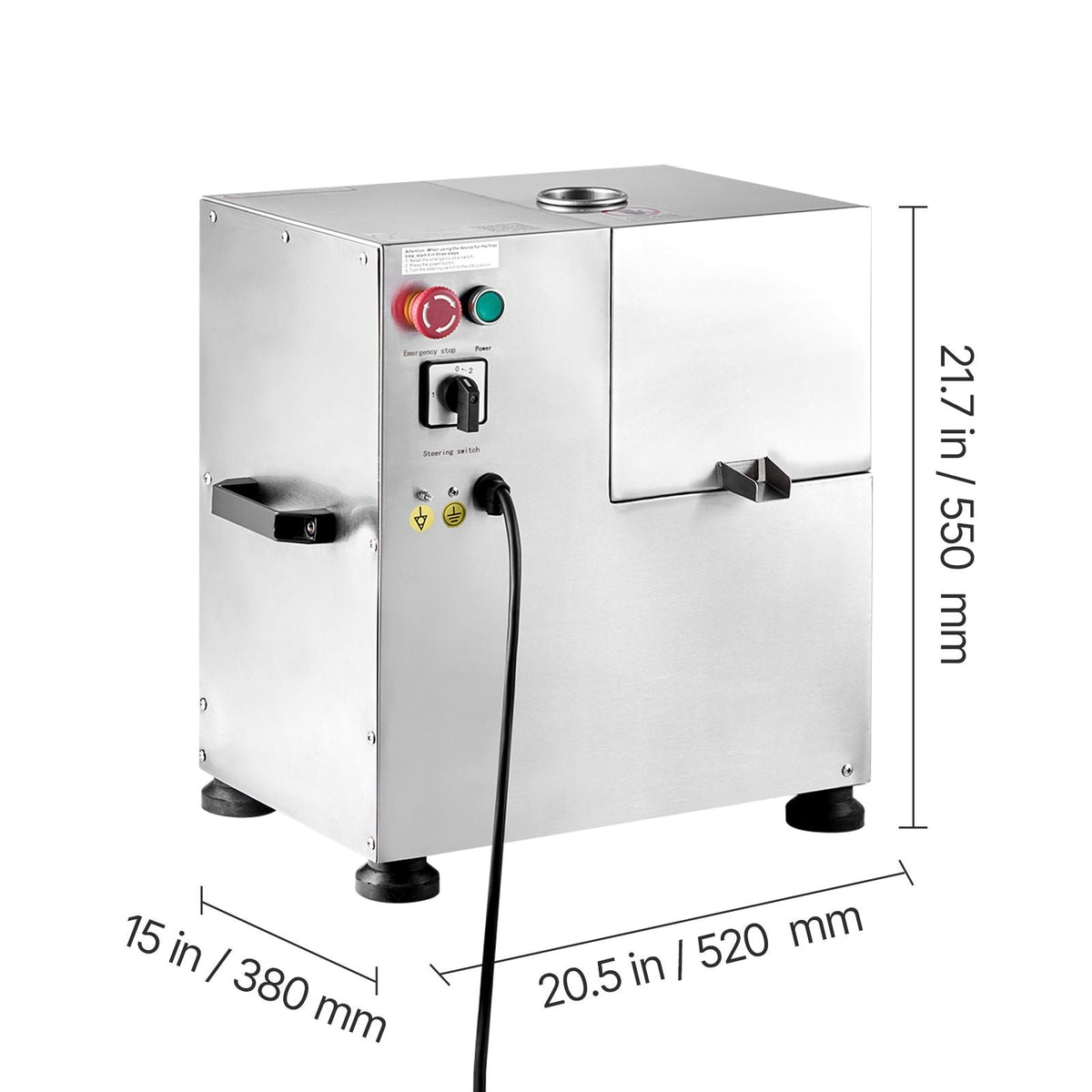 Commercial Sugar Cane Juicer, 800W Electric Sugarcane Juicer Machine with 661LBS/H High Output, 4 Stainless Steel Rollers, Sugar Cane Press Juice Extractor Squeezer for Home/Commercial Use