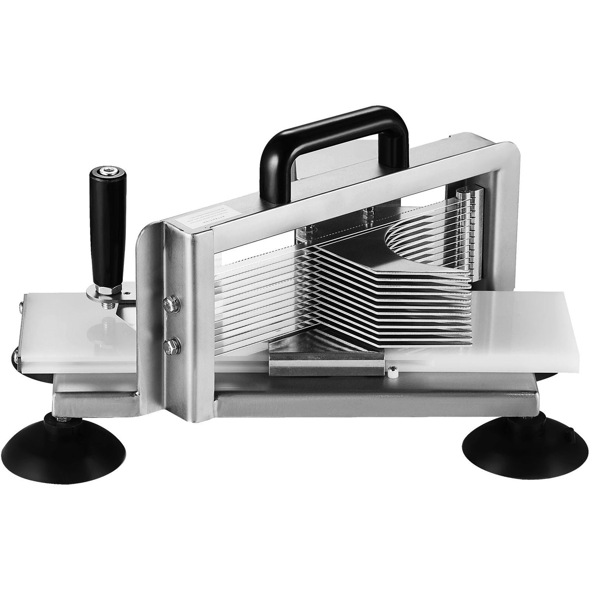 Commercial Tomato Slicer, 1/4"+3/8"+3/16" Tomato Cutter Slicer, Stainless Steel Heavy Duty Tomato Slicer Machine, Manual Tomato Slicer with Non-slip Feet, Cutting Tomatoes, Cucumbers, Bananas