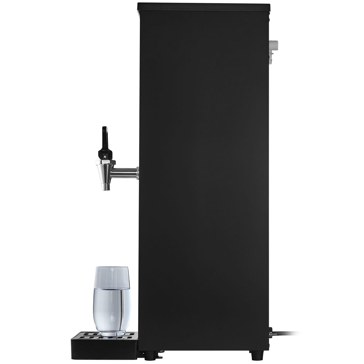 Commercial Water Boiler, Electric Hot Water Dispenser with 316 Stainless Steel Heating Tube, 1500W Step-by-step Fast Heating 50L per Hour Hot Water Boiler, for Coffee Tea Restaurant Office