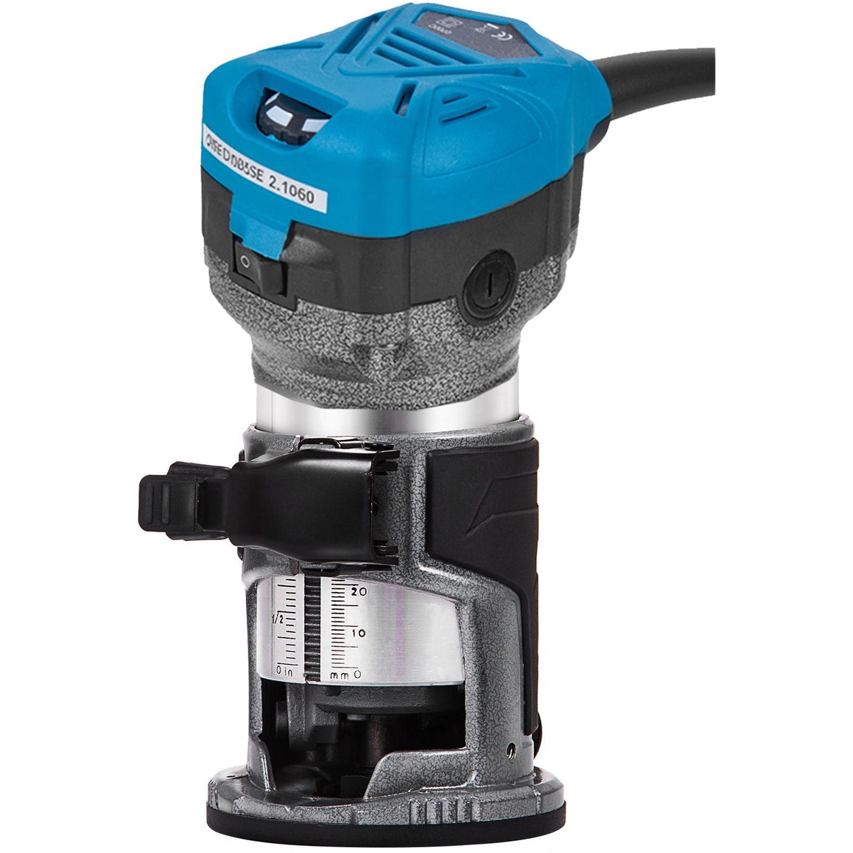 Compact Router 1.25HP With Fixed Base, Plunge Base and Tilt Base, Variable Speed Wood Router Kit Max Torque 30,000RPM 800W For Woodworking & Furniture Manufacturing