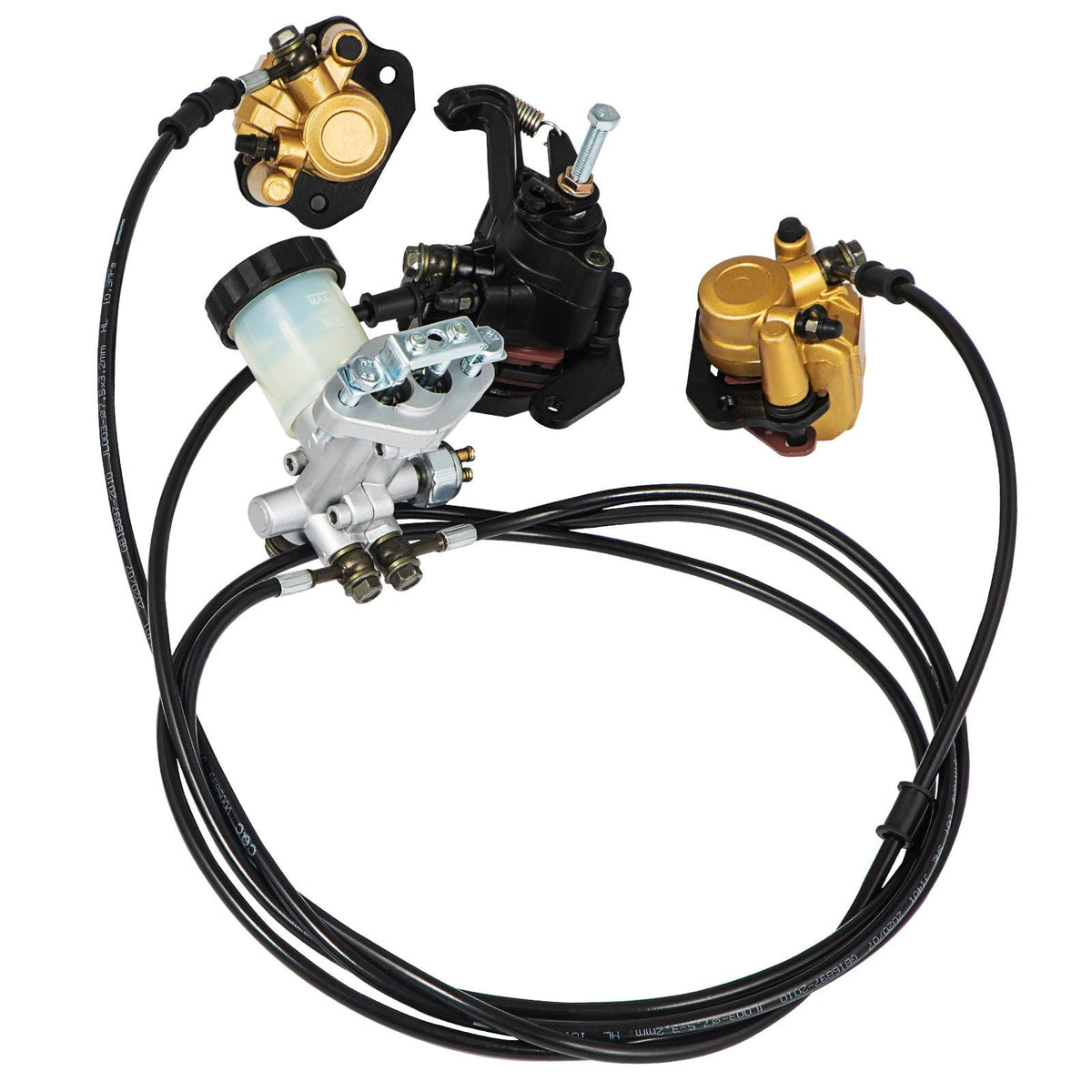 Complete Go-Kart Brake Master Cylinder Kit KD150BRKIT Go Kart