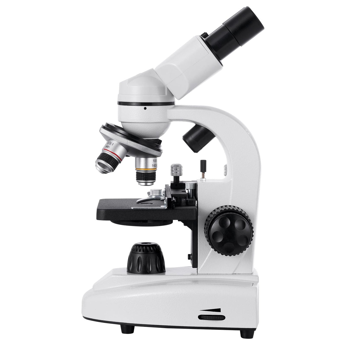 Compound Binocular Microscope, 40-2000X Magnification, Professional Compound Microscope for Adult with Phone Adapter, LED Light, Aluminum Alloy Body, for Lab, School, Home, Education
