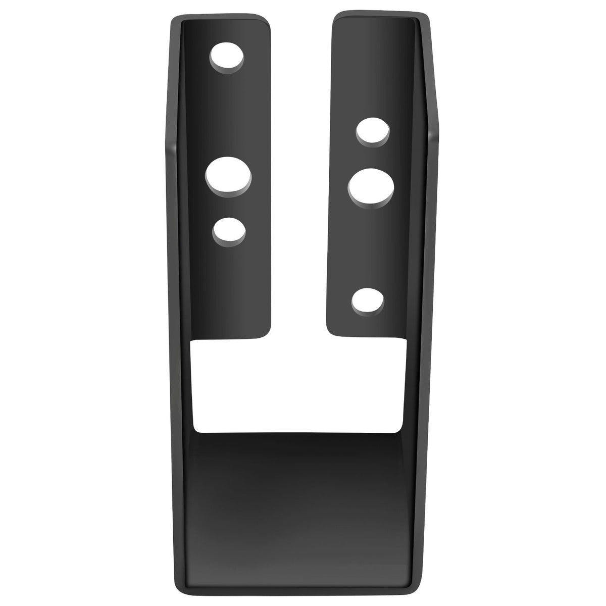 Concealed Joist Hanger, 2"x4" Outdoor Accent Concealed-Flange, Pack of 24 Concealed Joist Bracket, Q235 Steel Plate Powder-Coated Concealed Face Mount Joist Hanger Inner 40x91 mm for Beam Swing