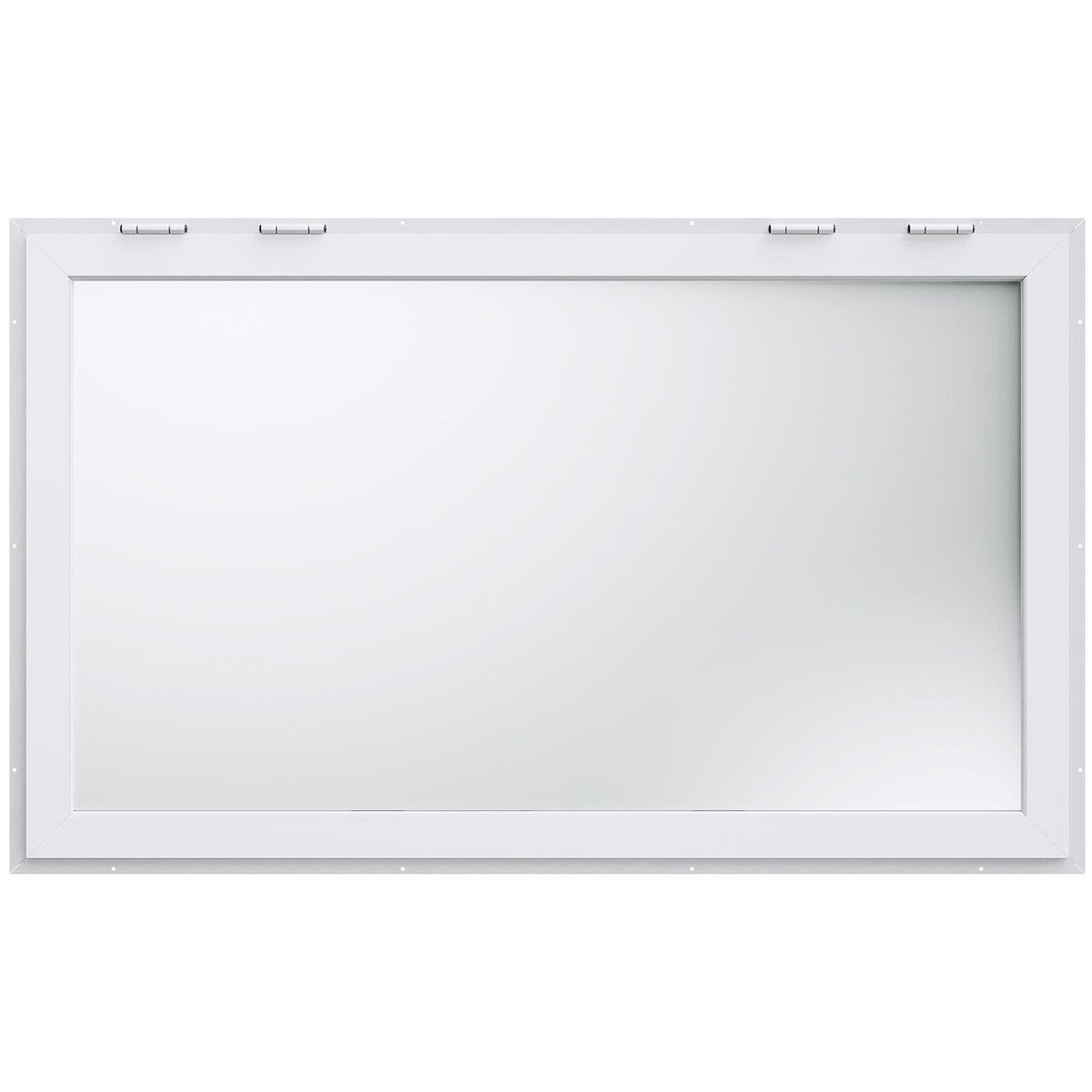 Concession Window 60"x36", Aluminum Alloy Food Truck Service Window with 4 Horizontal Sliding Windows & Awning Door & Drag Hook, Up to 85 Degrees Serving Window for Food Truck Concession Trailer