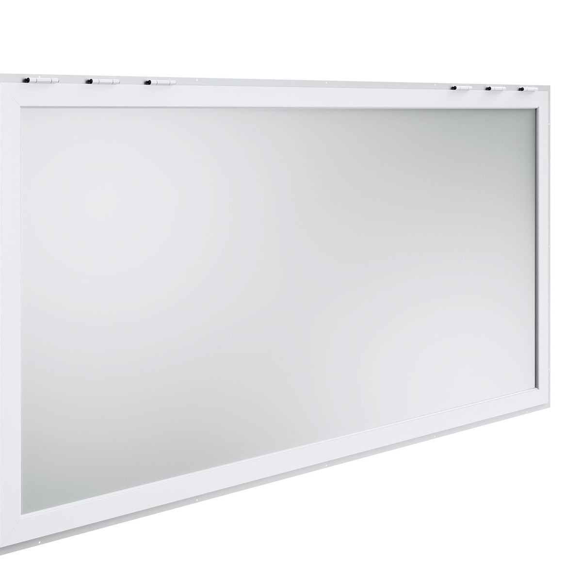 Concession Window 96"x48", Aluminum Alloy Food Truck Service Window with Awning Door & Drag Hook, Up to 85 Degrees Stand Serving Window for Food Trucks Concession Trailers, Glass Not Included