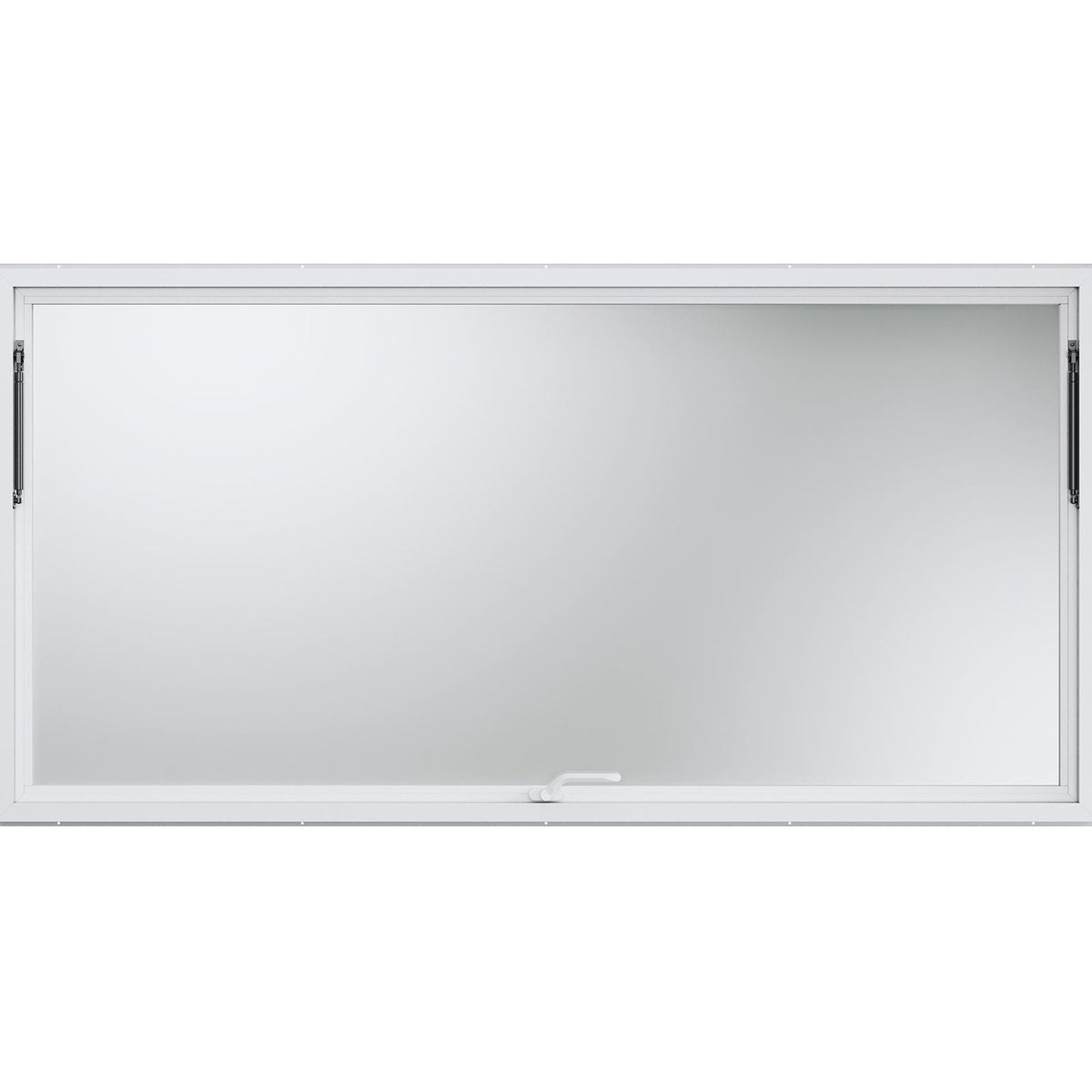 Concession Window 96"x48", Aluminum Alloy Food Truck Service Window with Awning Door & Drag Hook, Up to 85 Degrees Stand Serving Window for Food Trucks Concession Trailers, Glass Not Included