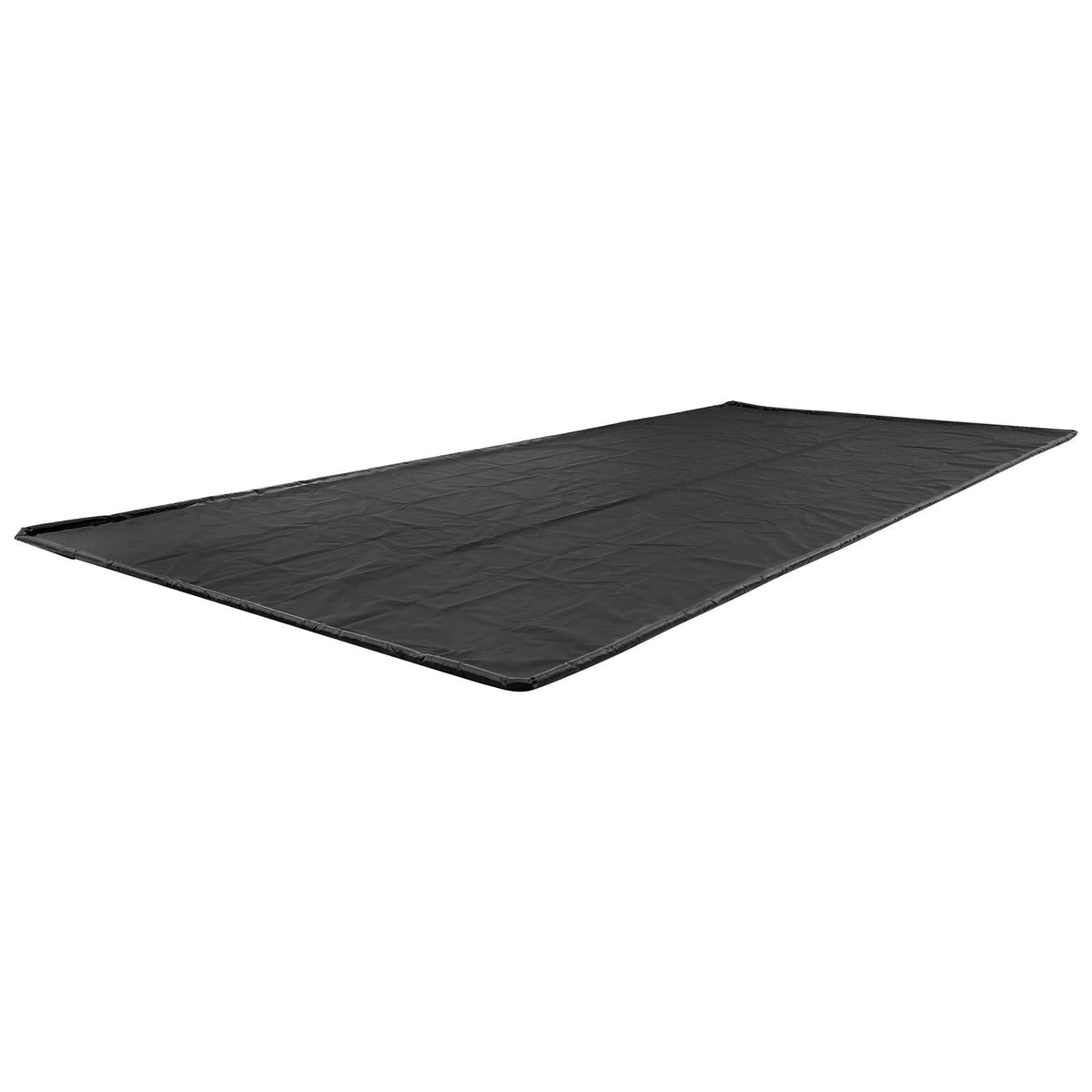 Containment Mat, 8 ft 6 in x 20 ft, Non-Slip PVC Garage Floor Mat with a Cleaning Squeegee, Heavy Duty Durable Waterproof Protection from Snow, Rain and Mud for Cars SUVs Trucks Parking, Black