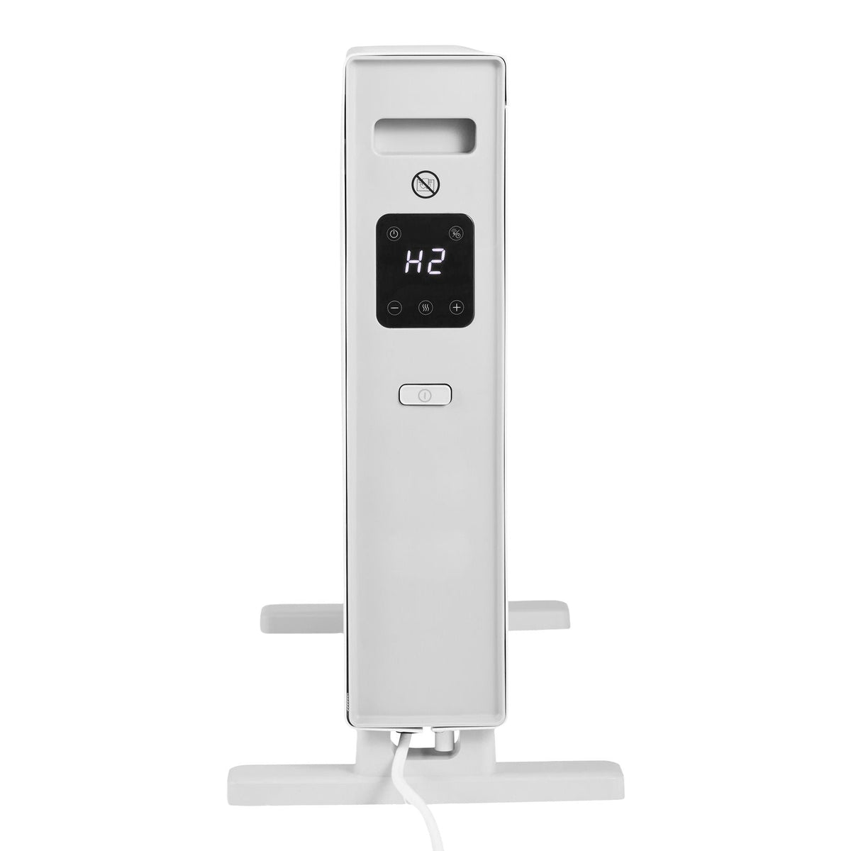 Convection Panel Heater, 1500W Electric Panel Space Heater with Remote & Touch Control, 3 Modes, 24H Timer, Stand or Wall Mount Design with Anti-Tipping & Overheat Protection for Home and Office